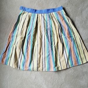 {Odille} Striped Skirt